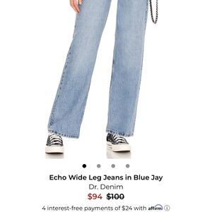 Dr. Denim Light Blue Flared Jeans